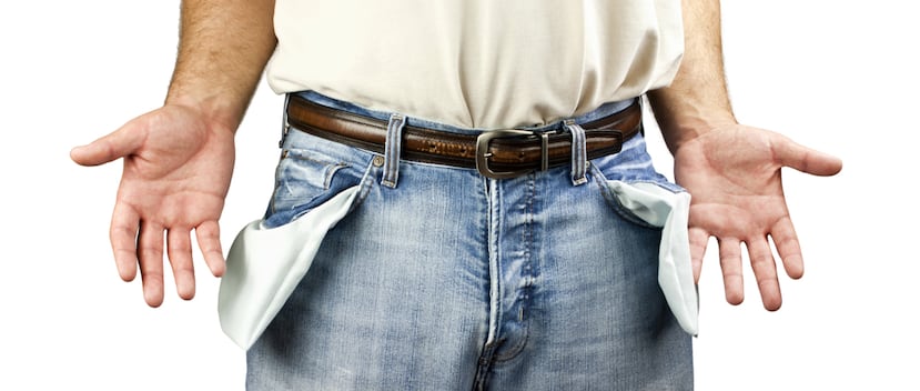 Perder los ahorros de toda una vida tenía un impacto profundo en la salud de una persona a largo plazo. (Shutterstock)