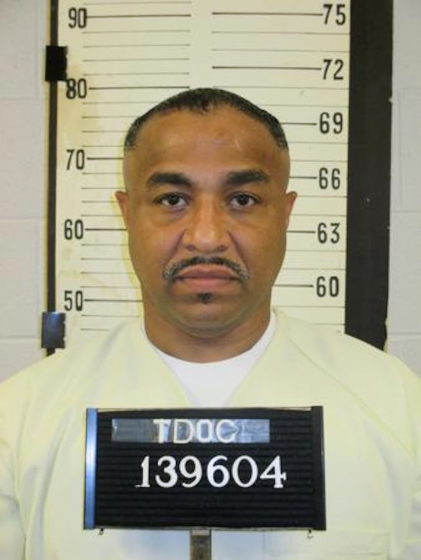 Esta foto del Departamento Correccional de Tennessee muestra al recluso Tony Carruthers. (Departamento Correccional de Tennessee vía AP)