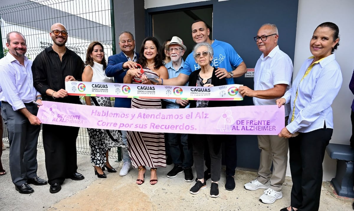 Víctor Manuelle y Caguas inauguran centro diurno gratuito para pacientes de Alzheimer