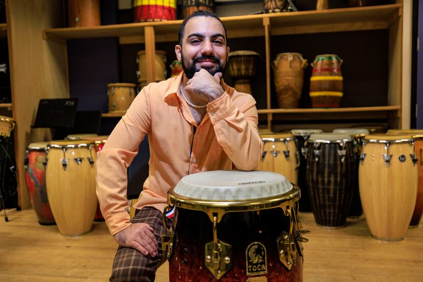 David Antonio Rosado Ortiz, músico estudiante de la Universidad de Berklee.