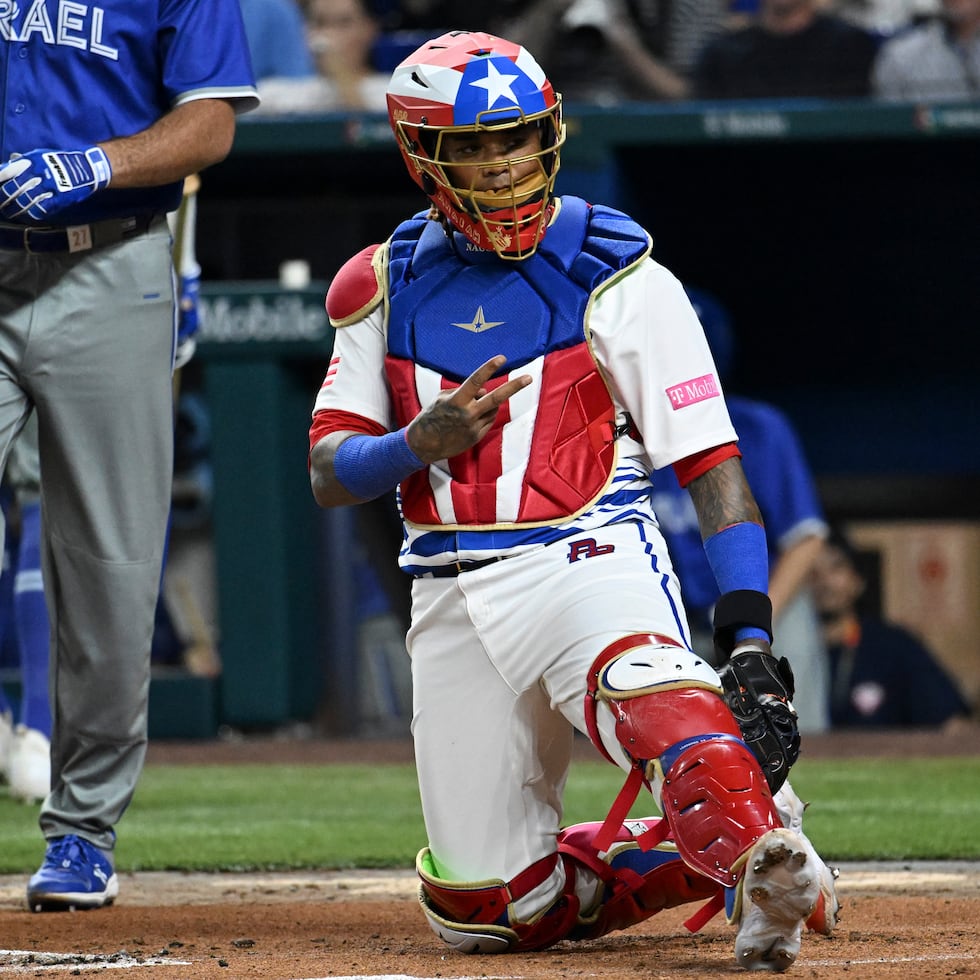 Martín Maldonado estará nuevamente en la receptoría por Puerto Rico.