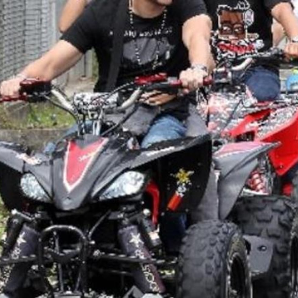 El “four track” se volcó y cayó encima del cuerpo del sujeto. (Archivo GFR Media)