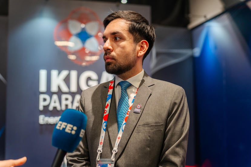 En la foto, el comisario alterno de Paraguay en la Expo de Osaka, José Aguayo. EFE/ Schyker Raine Verna