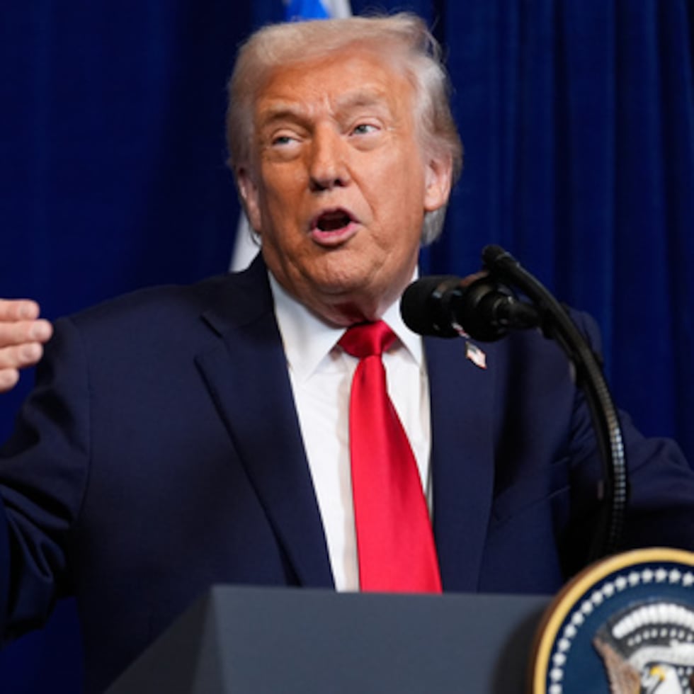 El presidente de Estados Unidos, Donald Trump.