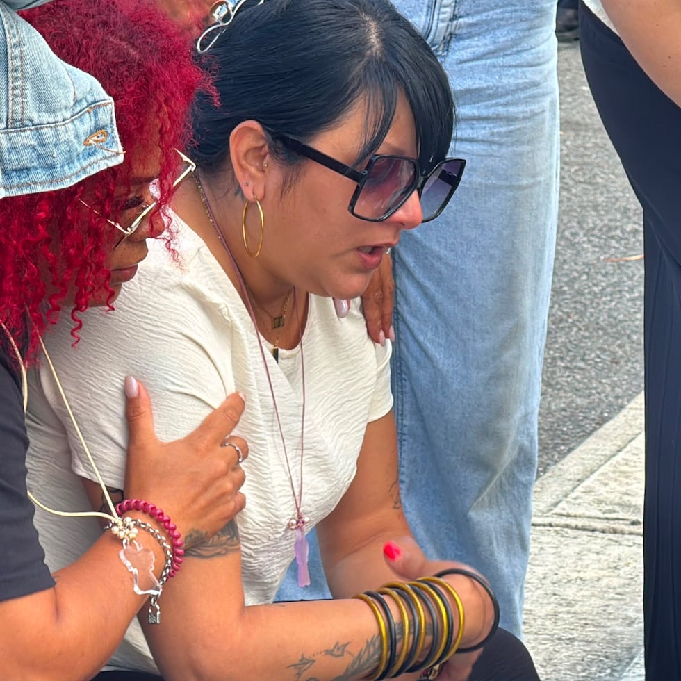 En fotos: familiares y allegados de Gabriela Nicole regresa a donde ocurrió todo