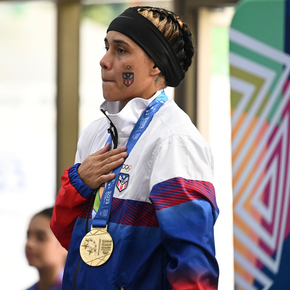 La boxeadora boricua Ashleyann Lozada revalidó como medallista de oro en los Juegos Centroamericanos y del Caribe de San Salvador 2023.