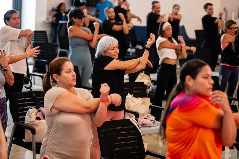 Como entrenadora de fitness, su misión ha sido promover el movimiento como una herramienta para mejorar la calidad de vida y llevar el mensaje de que un diagnóstico no define lo que son capaces de lograr.