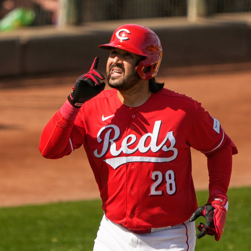 Eugenio Suárez, de los Reds de Cincinnati, es el segundo en la lista de bateadores con strikes cantados que debieron haber sido bolas, con 684.