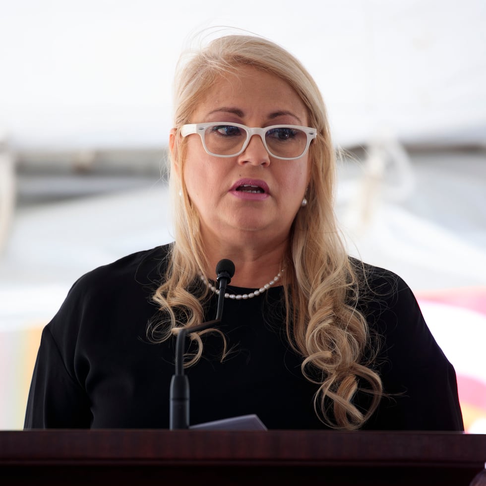 La exgobernadora Wanda Vázquez Garced.