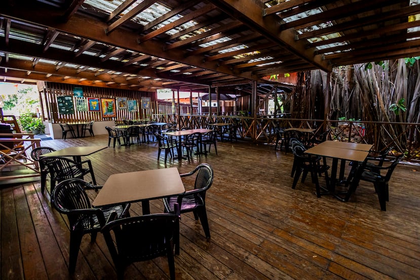 Salón comedor de "La Guardarraya".