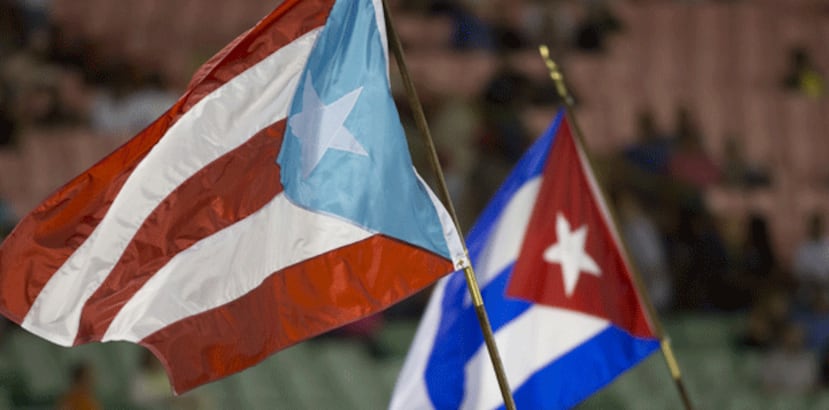 Las banderas de Cuba y Puerto Rico (xavier.araujo@gfrmedia.com)