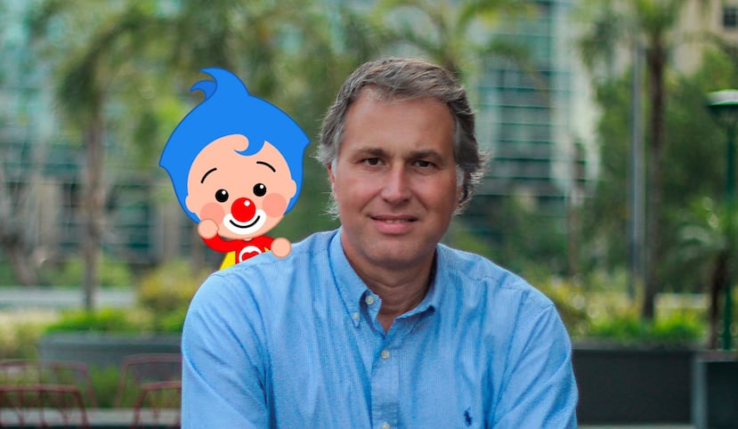 Guillermo Pino, creador del concepto del dibujo animado "El Payaso Plim Plim".