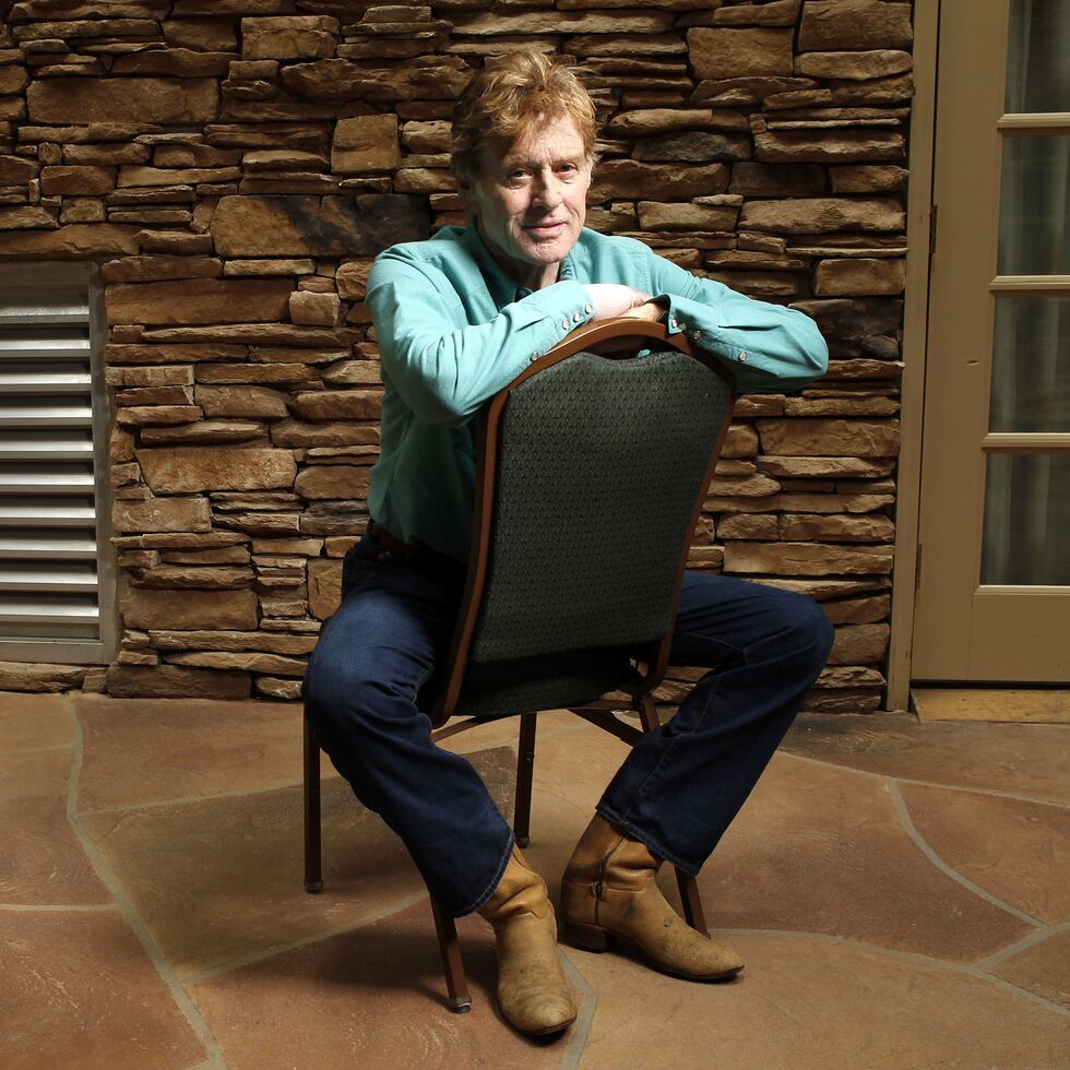 Robert Redford en el 2010 en el Sundance Film Festival en Utah. (AP Photo/Carlo Allegri, File)