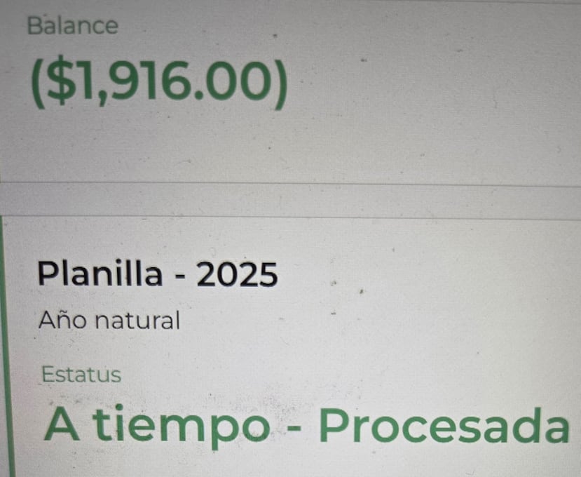 Comienza a aparecer el balance del alivio contributivo, según una fuente de El Nuevo Día.