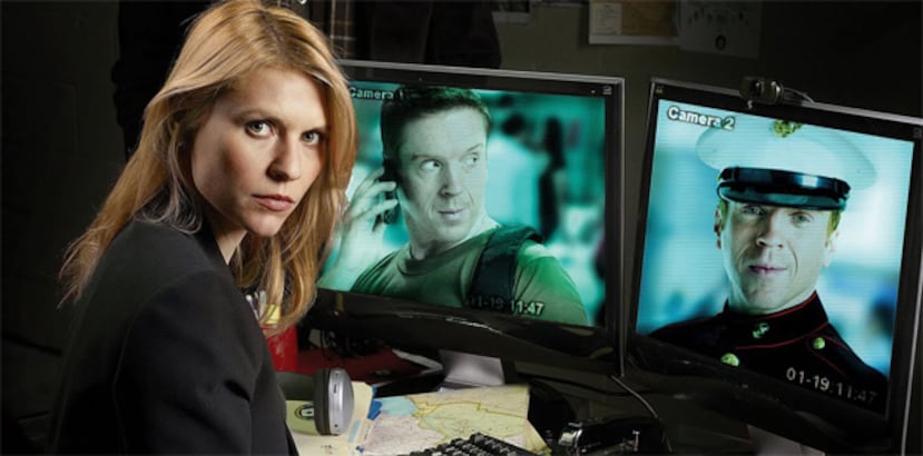Claire Danes interpreta a una agente de la CIA en la galardonada serie de televisión.