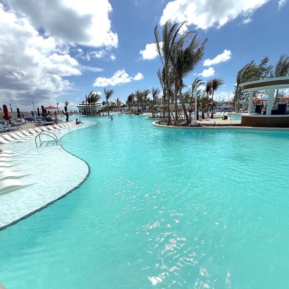 Enorme piscina de Great Life Lagoon.