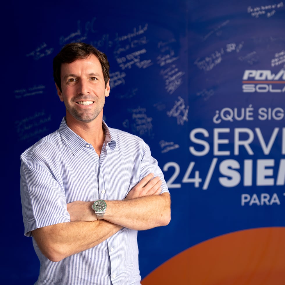 Enrique González, presidente y principal oficial ejecutivo de Power Solar.
