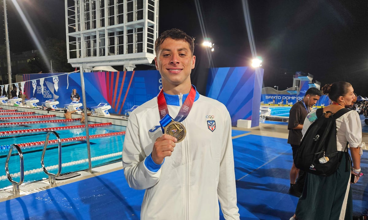 Puerto Rico arrasa con triple oro en natación en los Juegos de Santo Domingo 2026