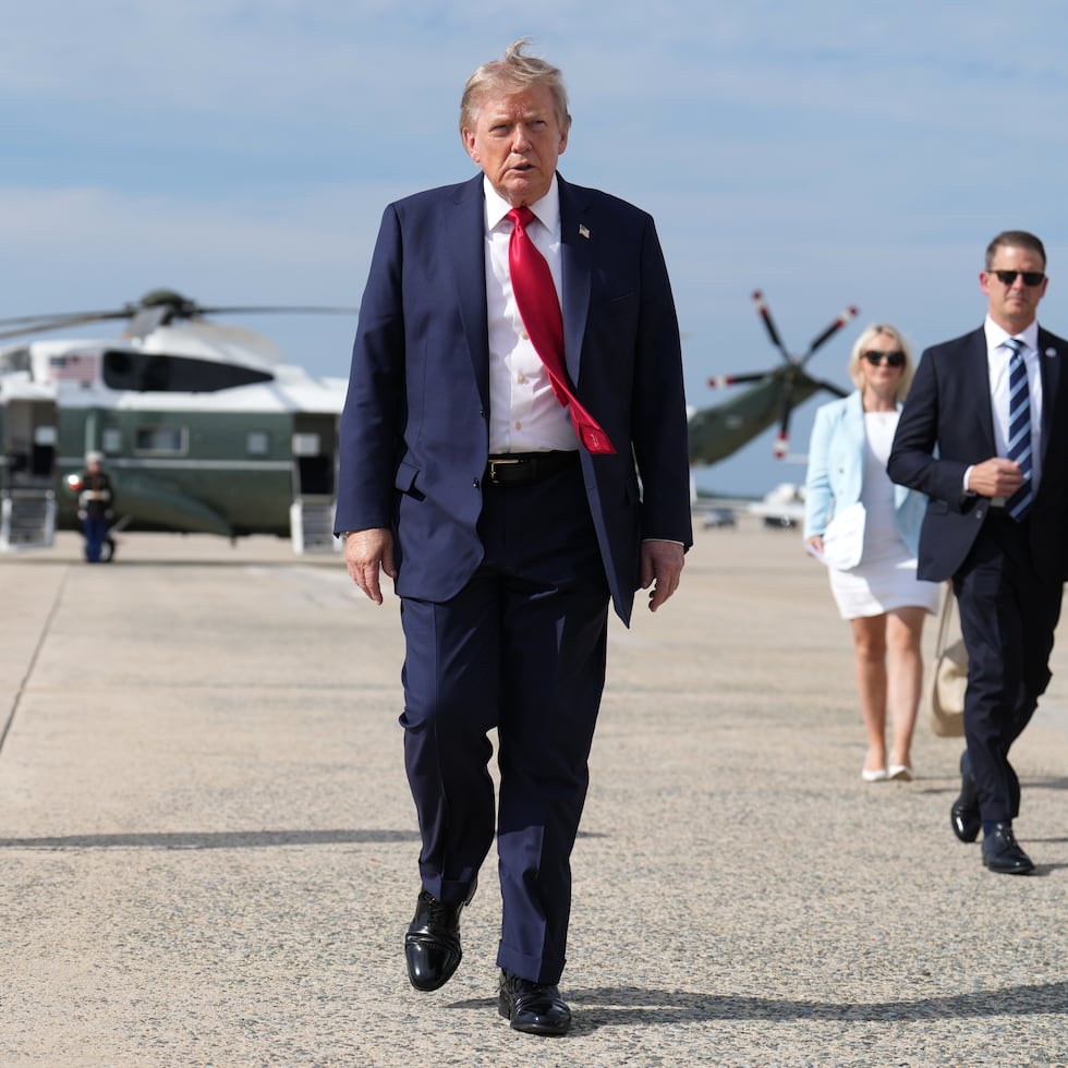 El presidente de Estados Unidos, Donald Trump.