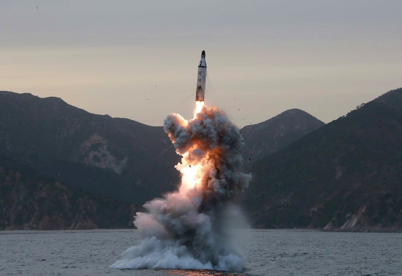 Corea del Norte habría lanzado un misil balístico al mar de Japón. (Agencia EFE)