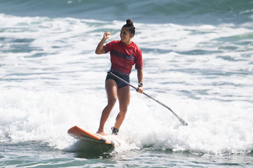 Mariecarmen Rivera tuvo puntuación de 8.40 en la final para superar a su compatriota Nimsay García en la lucha por el oro.