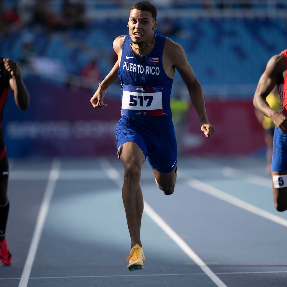 José Figueroa durante su participación en los Juegos Centroamericanos y del Caribe Santo Domingo 2026.
