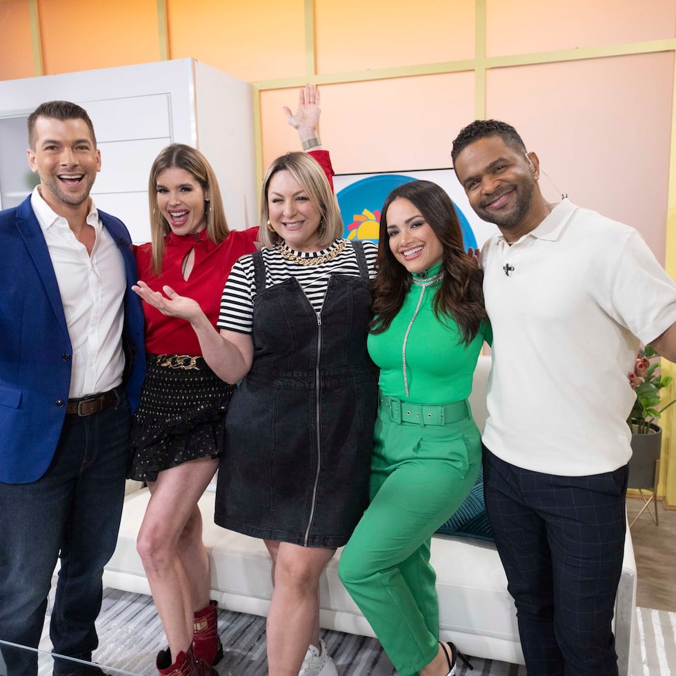 El elenco de "Hoy día Puerto Rico" en 2024.
