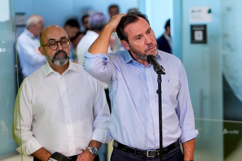 El ministro de Transportes, Óscar Puente, dijo que un accidente por alcance es "verdaderamente inverosímil".