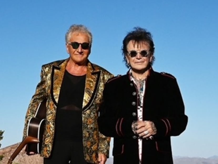 El grupo Air Supply tiene como figuras principales a Graham Russell, a la izquierda, y a Russell Hitchcock, a la derecha.