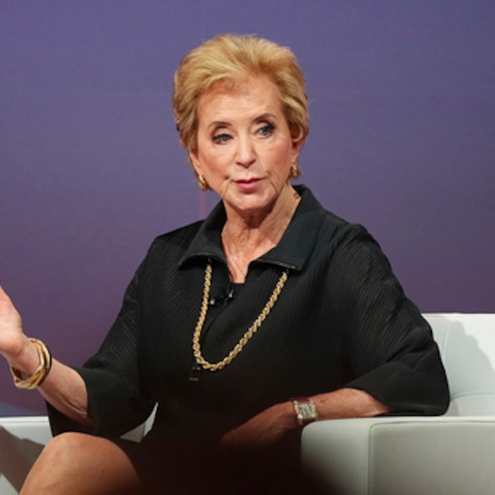 Linda McMahon es la secretaria de Educación de Estados Unidos.