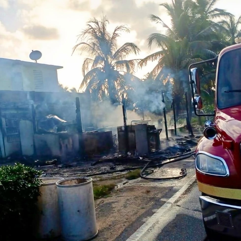 No se reportaron heridos a causa del fuego.