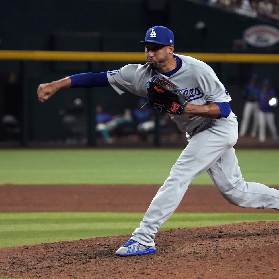Edwin Díaz, de los Dodgers de Los Ángeles, ha permitido cuatro carreras en dos entradas en este inicio de mes de agosto.