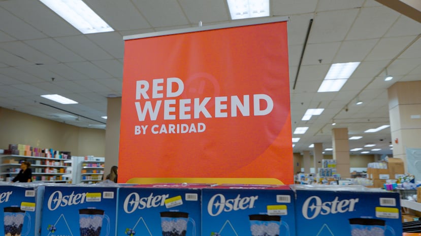 El evento Red Weekend de Farmacias caridad se lleva a cabo hasta el domingo 8 de marzo en el antiguo local de Sears, en el primer nivel de Plaza Las Américas.