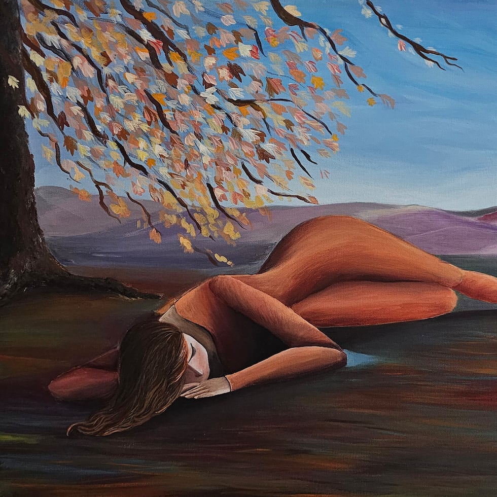 Obra de Yanira Delgado en "Mujeres 2026".