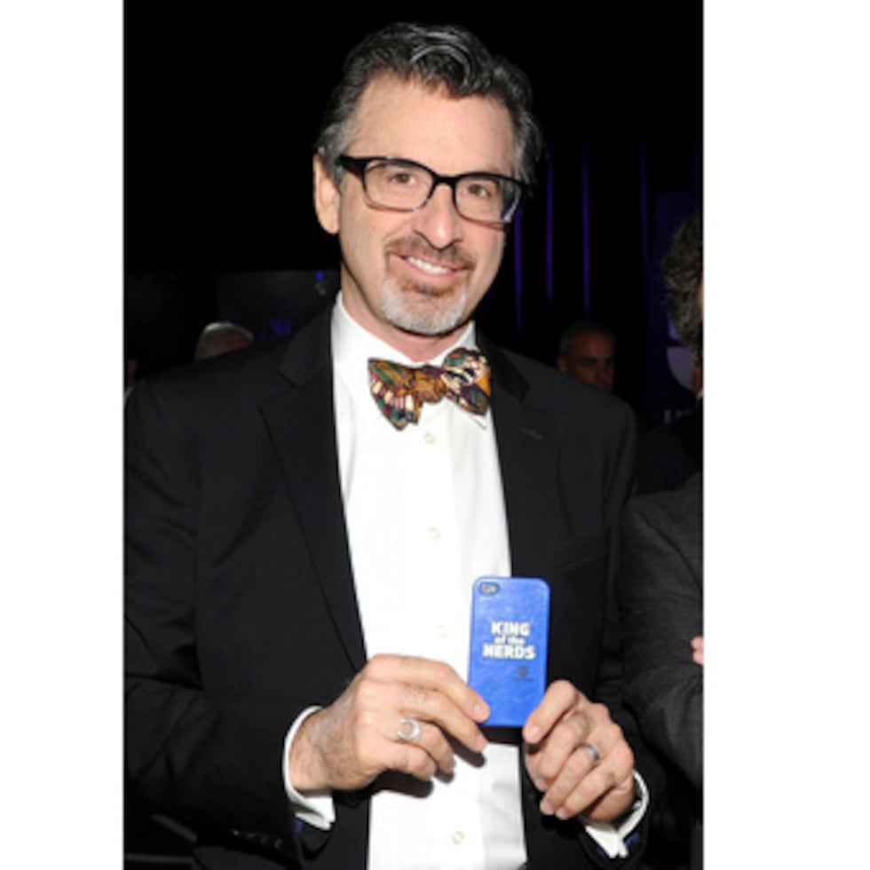 ARCHIVO - En esta foto de archivo del 15 de mayo de 2013, el copresentador de "King of the Nerds" Robert Carradine asiste al Upfront 2013 de TNT y TBS en el Hammerstein Ballroom de Nueva York. (Foto de Evan Agostini/Invision/AP, Archivo)
