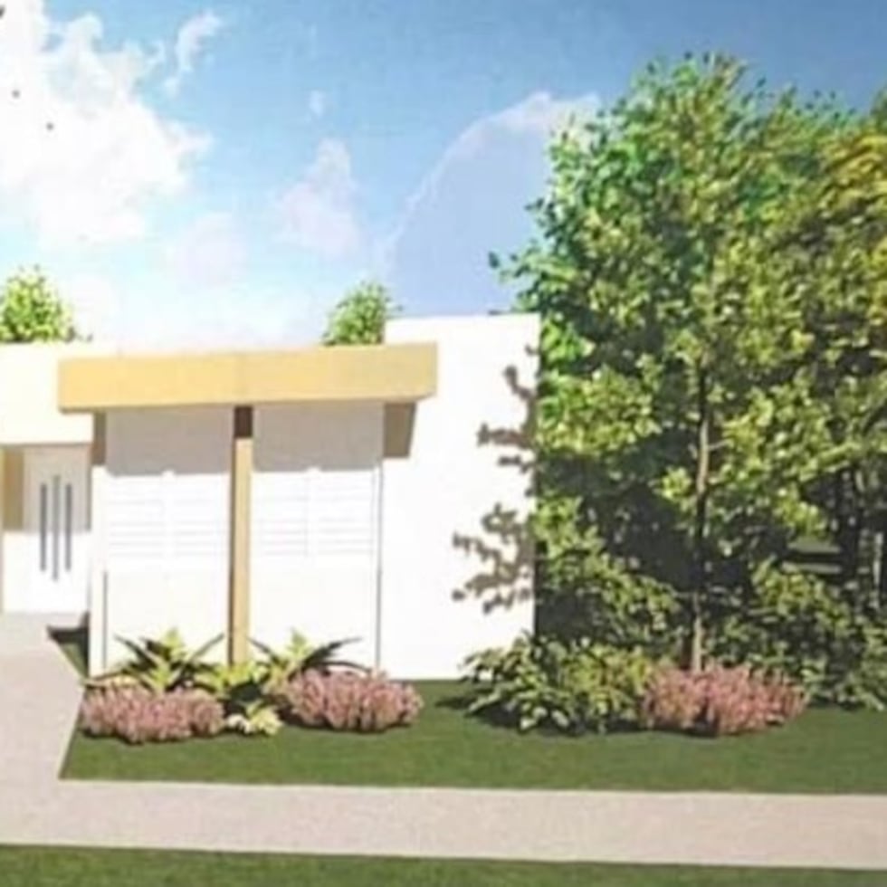La comunidad Mirasol, en Yabucoa, tendrá 149 casas para alquiler a personas y familias de ingresos bajos. En la foto, el diseño de cómo quedarían las viviendas.
