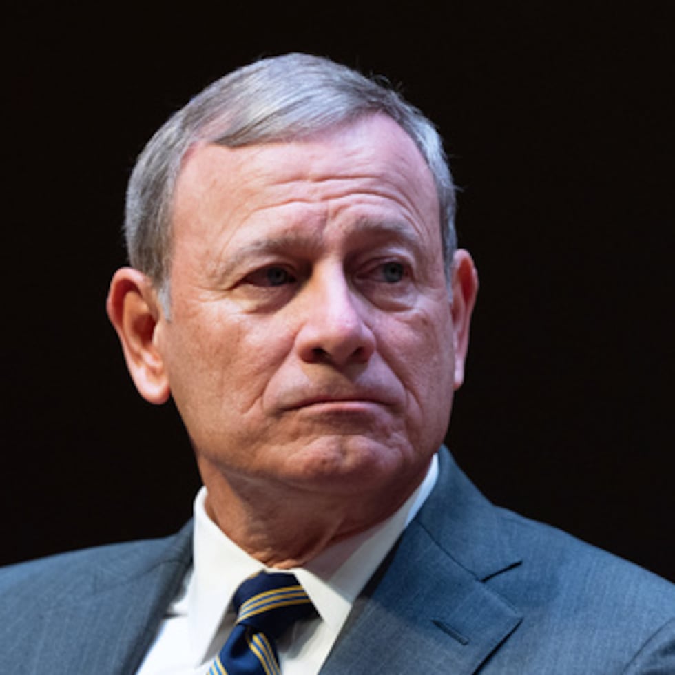 John Roberts, Presidente del Tribunal Supremo federal.