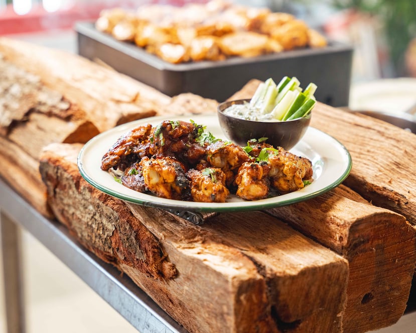 Alitas boricuas inolvidables, cuya receta fue creada por el chef Raúl Correa.