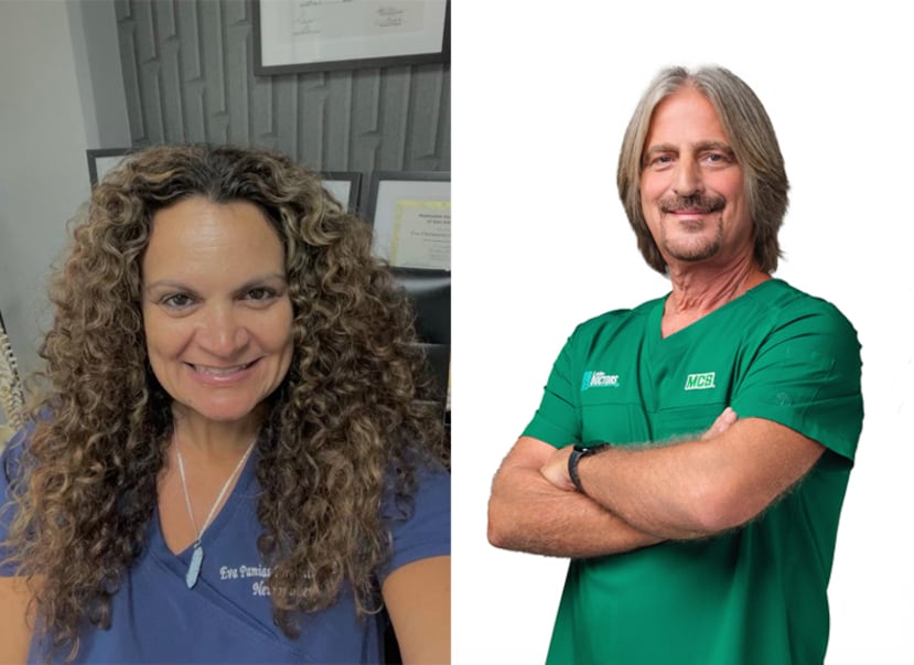 La doctora Eva Pamias es neurocirujana oncóloga y colaboradora de MCS. El doctor José Álvarez-Romagosa (arriba) es ginecólogo obstetra, miembro de los Latin Doctors y colaborador de MCS.