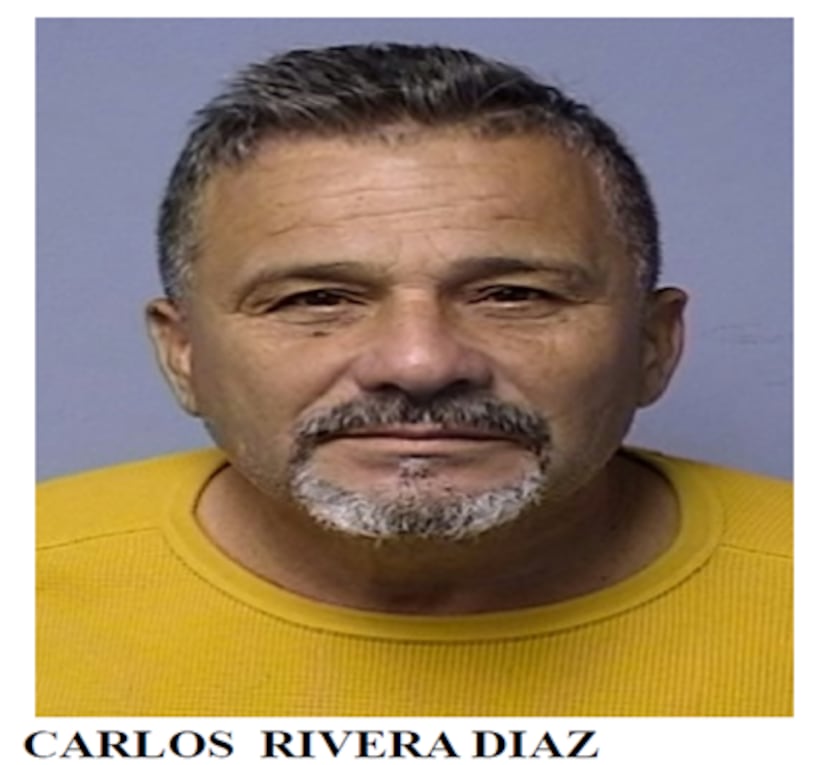 Carlos Rivera Díaz, de 58 años, quedó en libertad tras prestar la fianza de $60,000 mediante un fiador privado.