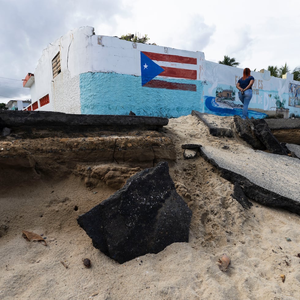 Parcelas Suárez es una de las comunidades loiceñas más afectadas por la erosión costera.