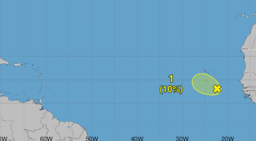 El Centro Nacional de Huracanes sigue de cerca una onda tropical.