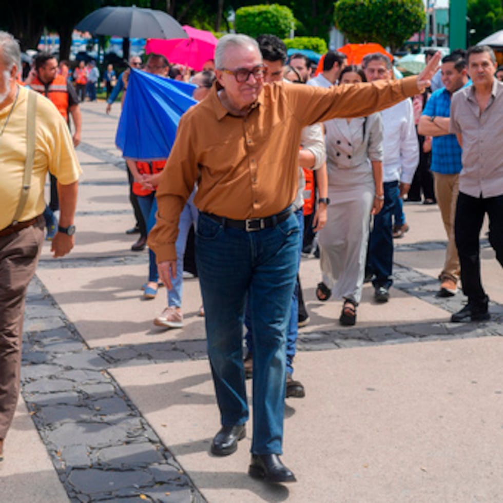 El gobernador del estado de Sinaloa, Rubén Rocha, negó las acusaciones de que protegía al cártel de Sinaloa.