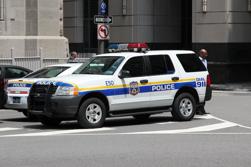 Imagen de archivo de una patrulla de la Policía de Philadelphia.