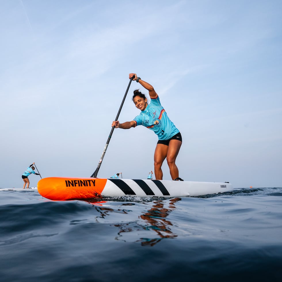 Mariecarmen Rivera ganó la final de la carrera técnica para conquistar la presea de oro, su segunda de este Mundial tras dominar el viernes el 'Sprint Open'.