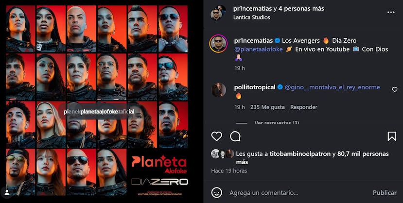 Santiago "Alofoke" Matías anunció los cambios a través de sus redes sociales.