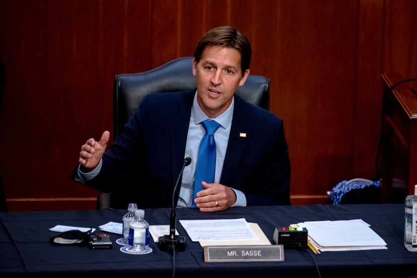 Ben Sasse, quien se presenta a reelección en un estado sólidamente republicano, aparece como un posible candidato presidencial en 2024.