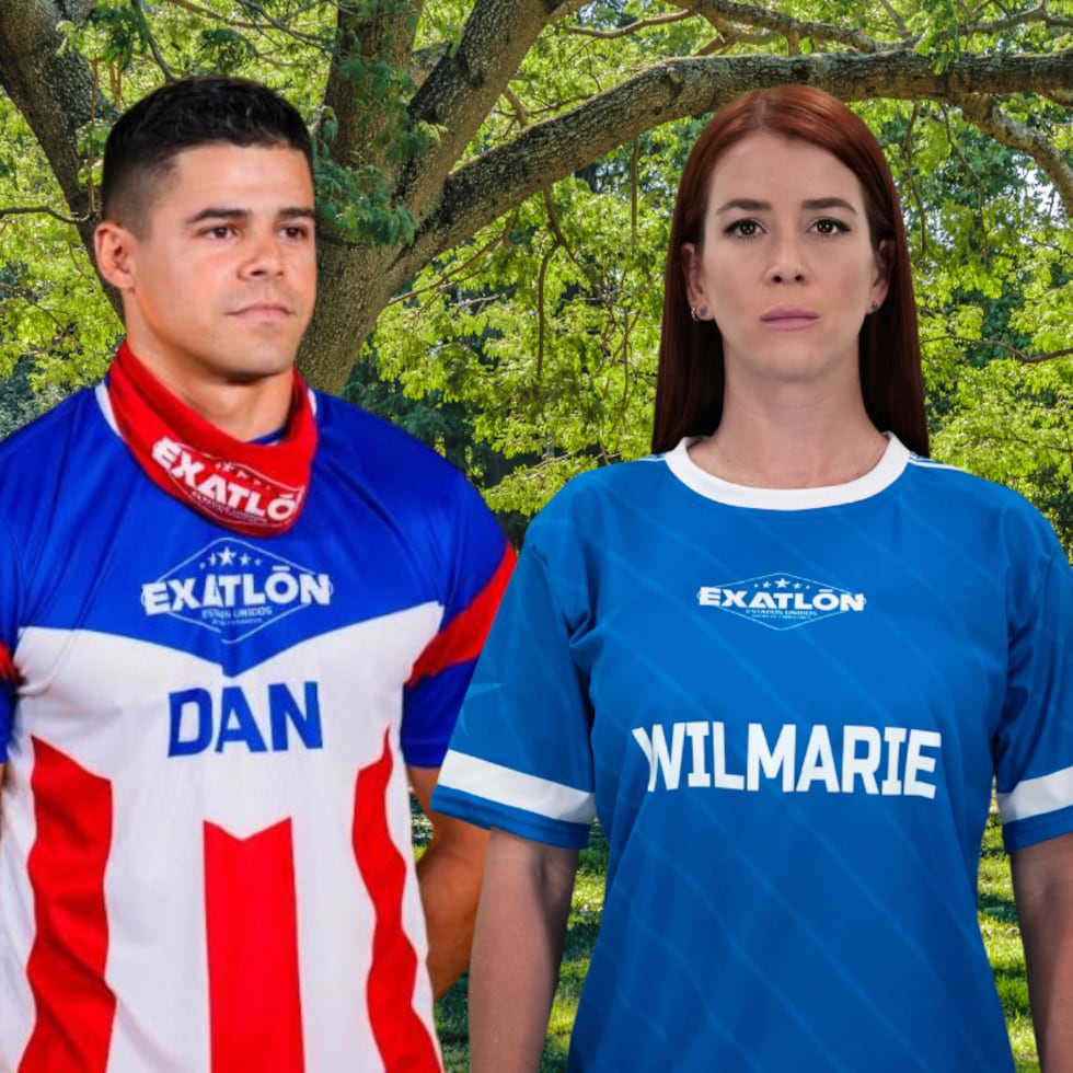Dan Pastrana y Wilmarie Negrón se midieron en "Exatlón Estados Unidos 10".