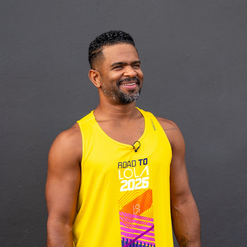 Jasond Calderón es un entusiasta de hacer entrenamiento físico.