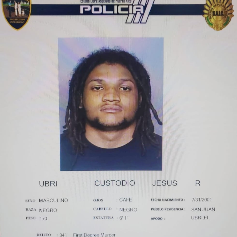 Jesús R. Ubri Custodio fue sentenciado por asesinato, tentativa de asesinato y violación a la Ley de Armas.